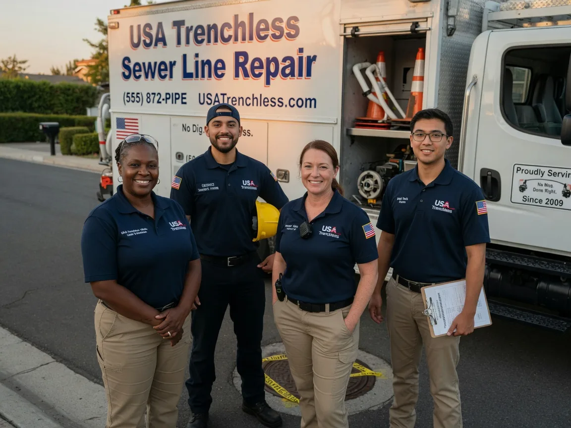 Sewer Line Repair company in Twin Oaks, OK